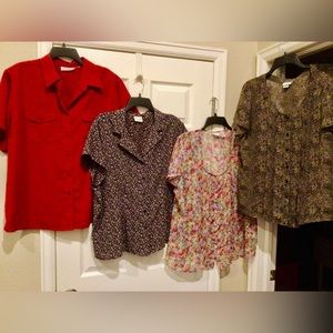 4-pc XL Dress Shirts Bundle